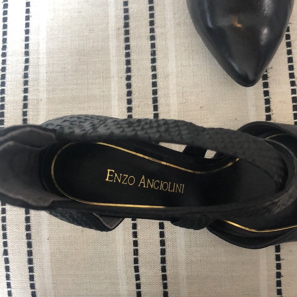 Enzo Angiolini Black Heels - Picture 3 of 10